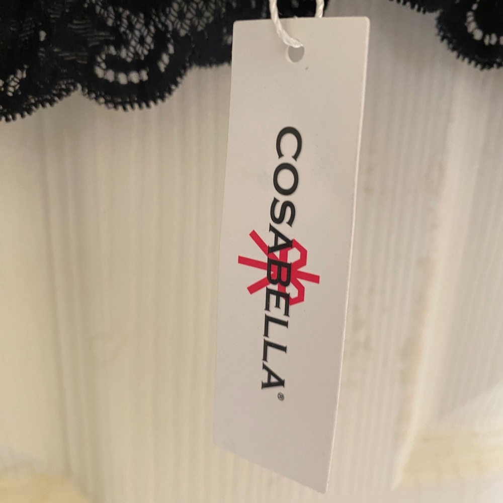 Cosabella New Extended Soft Bra Black brand new with tag Size 2X - Picture 4 of 4